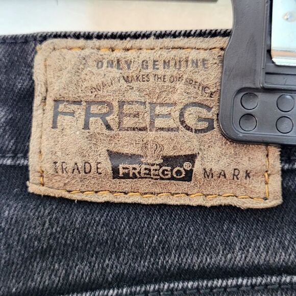 Vintage Freego High Rise Slim Fit Jeans Size 31 - Picture 6 of 11